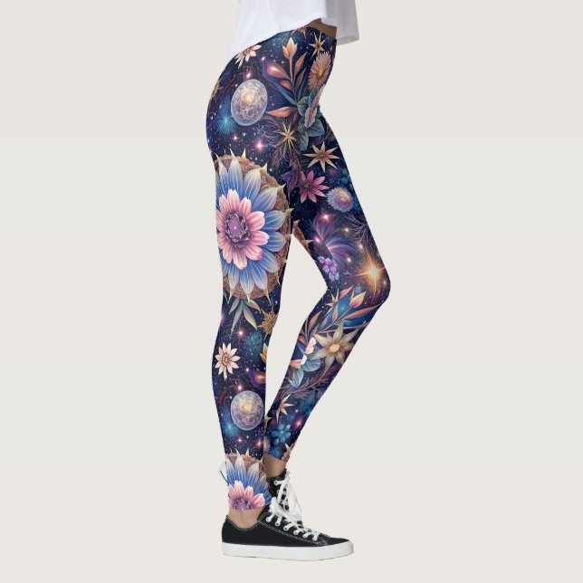 Starry Blume Leggings (Rechts)