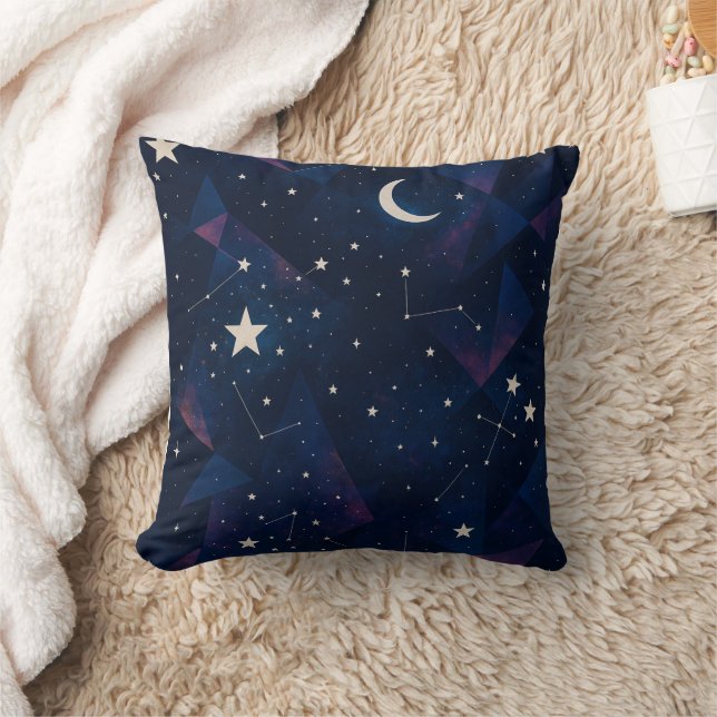 Starry Constellation Sky - HimmelsNachtmuster Kissen (Decke)