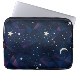 Starry Constellation Sky - HimmelsNachtmuster Laptopschutzhülle
