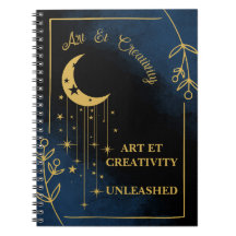 Starry Dreams Spiral Notebook