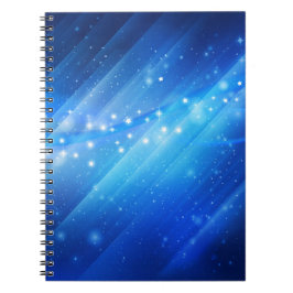 Starry Galaxy Abstrakt Notizblock