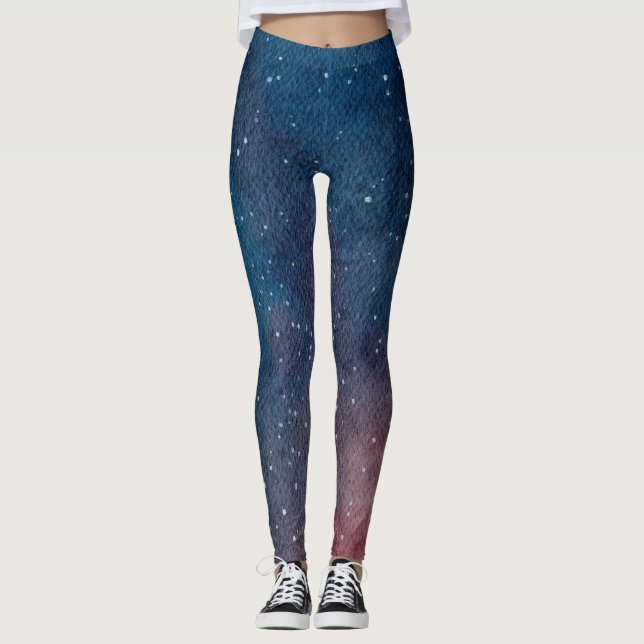 Starry Galaxy Leggings (Vorderseite)