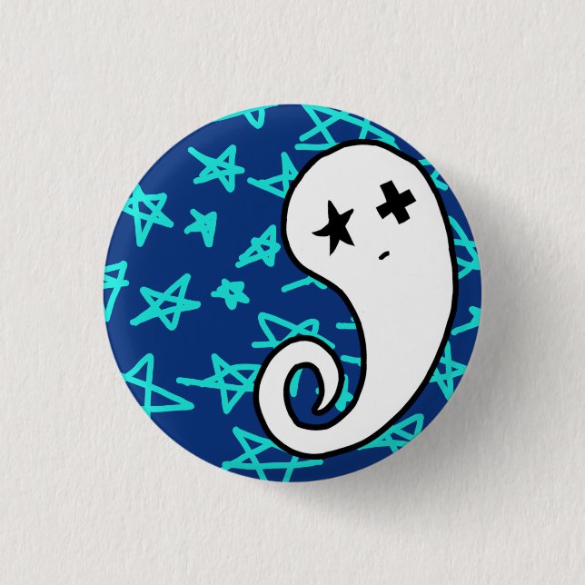 Starry Geist-Button Button (Vorderseite)