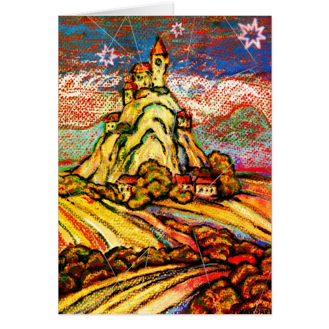 Starry Hill Castle Imaginaire Meilleurs voeux (Devant)