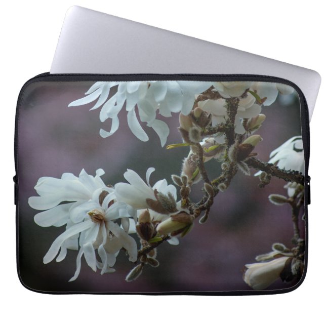 Starry Magnolia 5780 Laptopschutzhülle (Vorderseite)