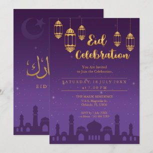 Starry NachtEid Mubarak Party Einladung