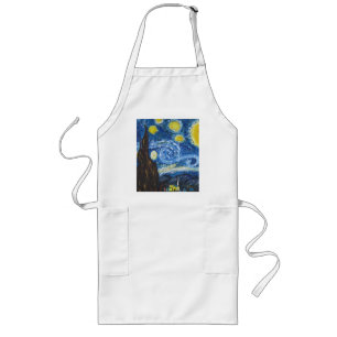 Starry NachtSchürze Lange Schürze