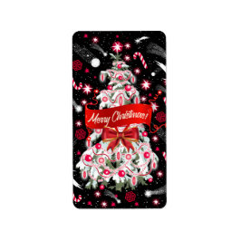 Starry Night Adressaufkleber