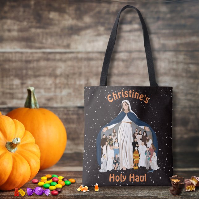Starry Night All Saints Retro Trick oder Treat Bag Tasche (Von Creator hochgeladen)