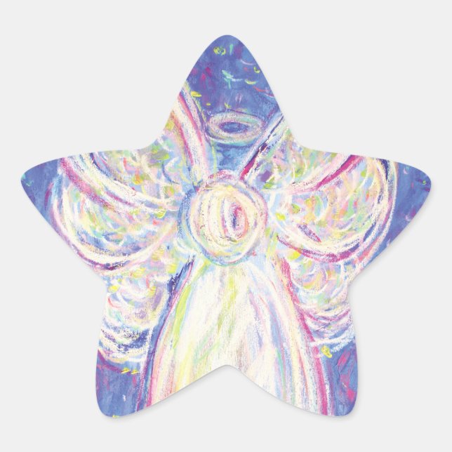 Starry Night Angel Art Decal Stickers (Vorderseite)