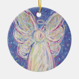 Starry Night Angel Art Vacances Cadeaux Ornements