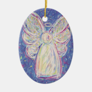 Starry Night Angel Art Vacances Ornements