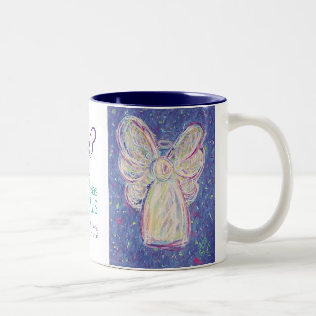 Starry Night Angel Tasse (Rechts)