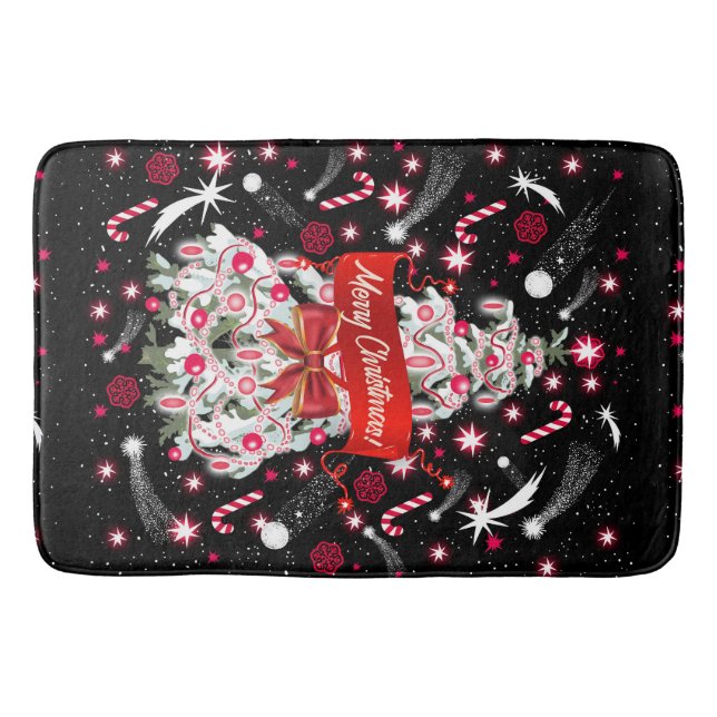 Starry Night Badematte (Vorderseite)