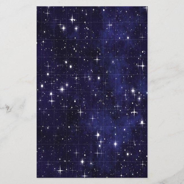 Starry Night Briefpapier (Vorderseite)