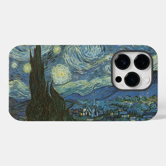 Starry Night Case-Mate iPhone 14 Pro Hülle (Rückseite (Horizontal))