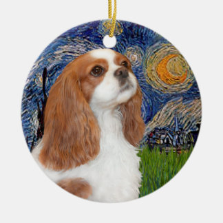 Starry Night - Cavalier (BL1) Keramik Ornament