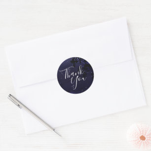 Starry Night Celestial Save the Date Aufkleber