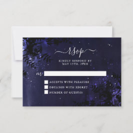 Starry Night Celestial Sky RSVP Cards Karte