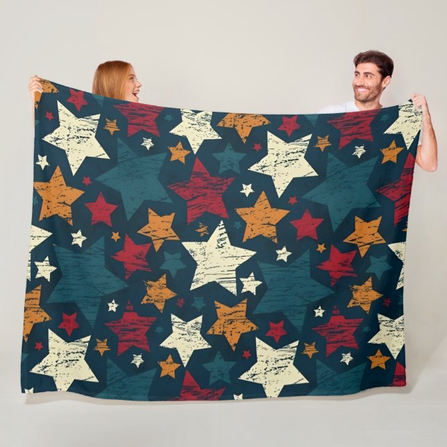 Starry Night Chaos Fleecedecke (Beispiel)
