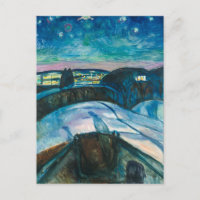 Starry Night | Edvard Munch |