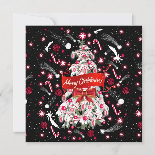 Starry Night Einladung (Vorderseite)