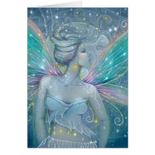 Starry Night Fairy Imaginaire Art par Molly Harris