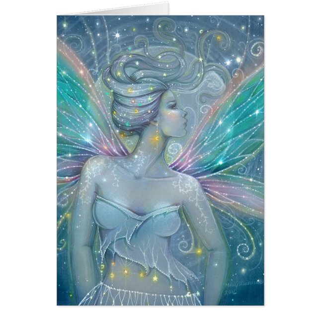 Starry Night Fairy Imaginaire Art par Molly Harris (Devant)