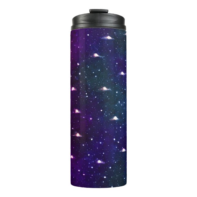 Starry Night Galaxy Thermal Tumbler Thermosbecher (Vorderseite)