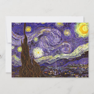 Starry Night Gemälde des Künstlers Vincent Van Gog