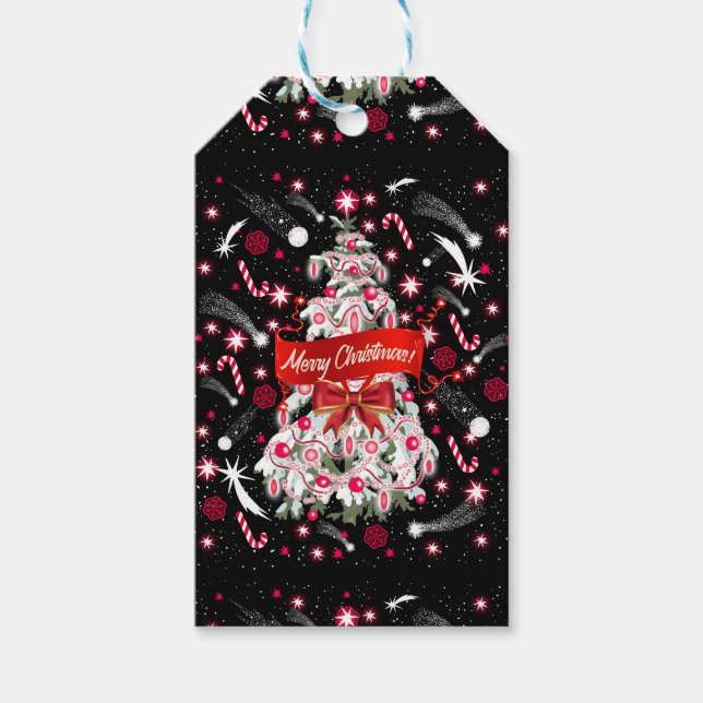 Starry Night Geschenkanhänger (Vorderseite)