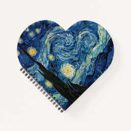 Starry Night Gothic-Notebook Notizbuch