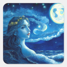 Starry Night 🌌 - Griechisch Goddess Magic Sticker