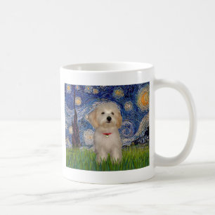 Starry Night - Havanische Welpe Kaffeetasse