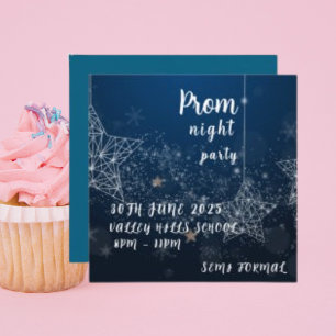 Starry Night Himmlisch Celestial Prom Nachttanz Einladung