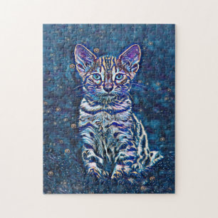 Starry Night Kitten
