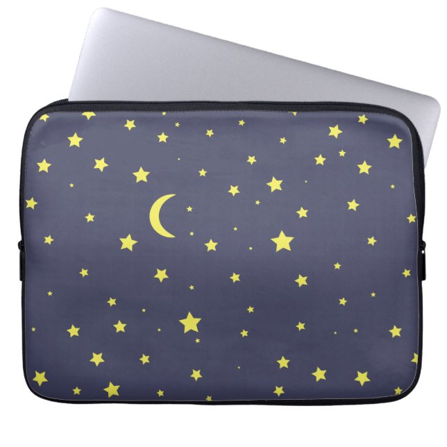 Starry Night Laptopschutzhülle (Vorderseite)