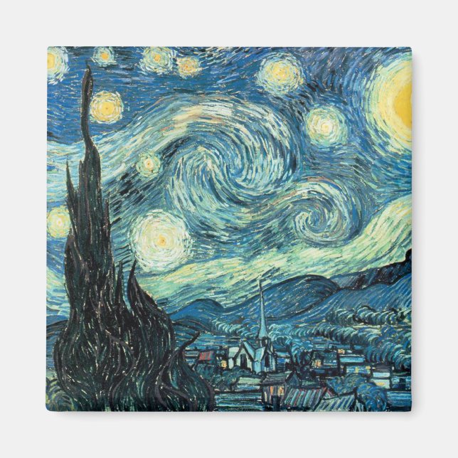 Starry Night Magnet (Vorne)