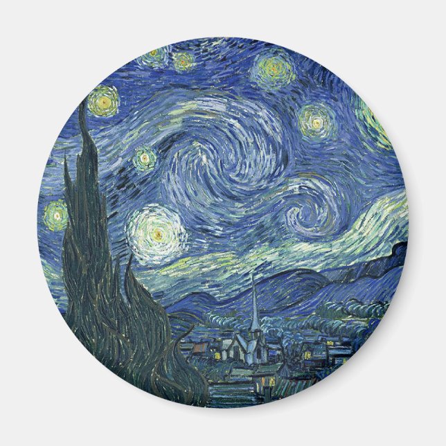 Starry Night Magnet (Vorne)