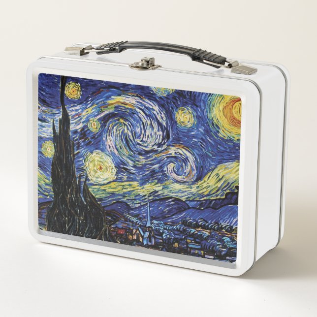 Starry Night Metall Brotdose (Vorderseite)