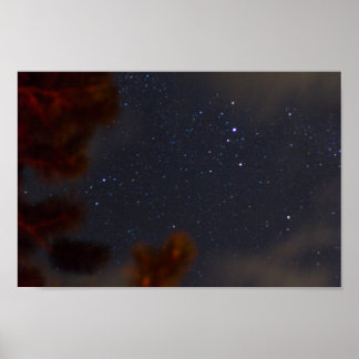 Starry Night, Michigan Poster