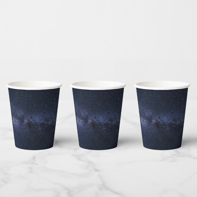 Starry Night_Milky Way Paper Cups Pappbecher (Multi)