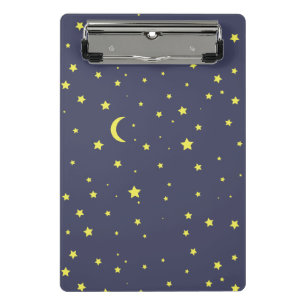 Starry Night Mini Klemmbrett