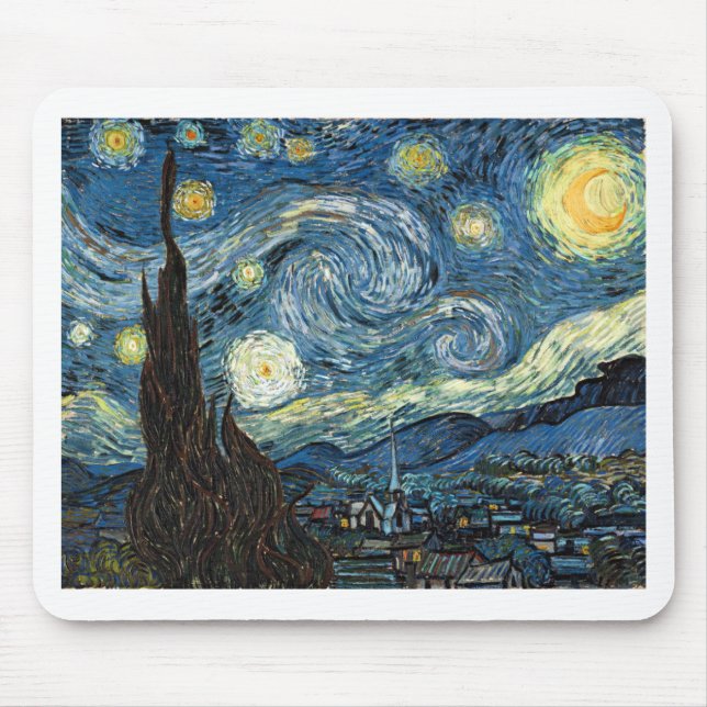 Starry Night Mousepad (Vorne)