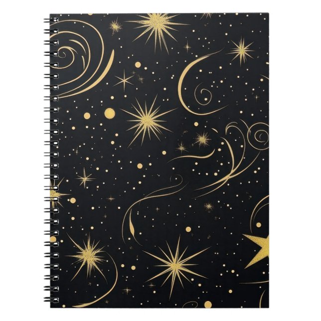 Starry Night Notebook Notizblock (Vorderseite)
