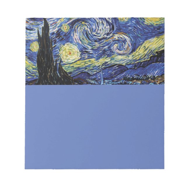Starry Night Notizblock (Vorderseite)