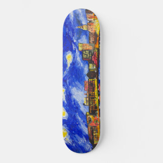 "Starry Night Over Savannah" von T.S. Tire Skateboard