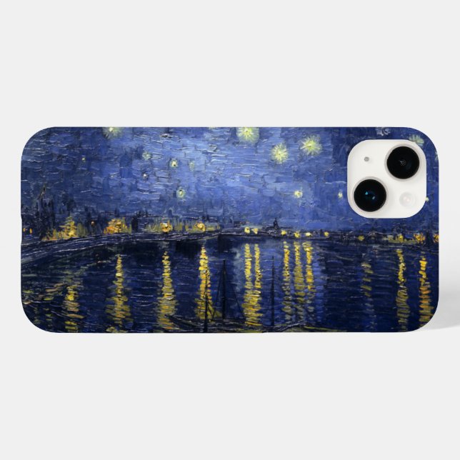 Starry Night Over the Rhone Case-Mate iPhone 14 Plus Hülle (Rückseite (Horizontal))