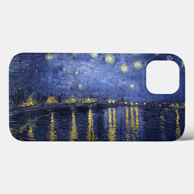 Starry Night Over the Rhone Case-Mate iPhone Hülle (Rückseite (Horizontal))