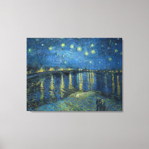 Starry Night Over the Rhone Leinwanddruck